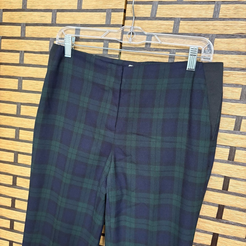 Ann Klein Green Plain Dress Pants Size 6